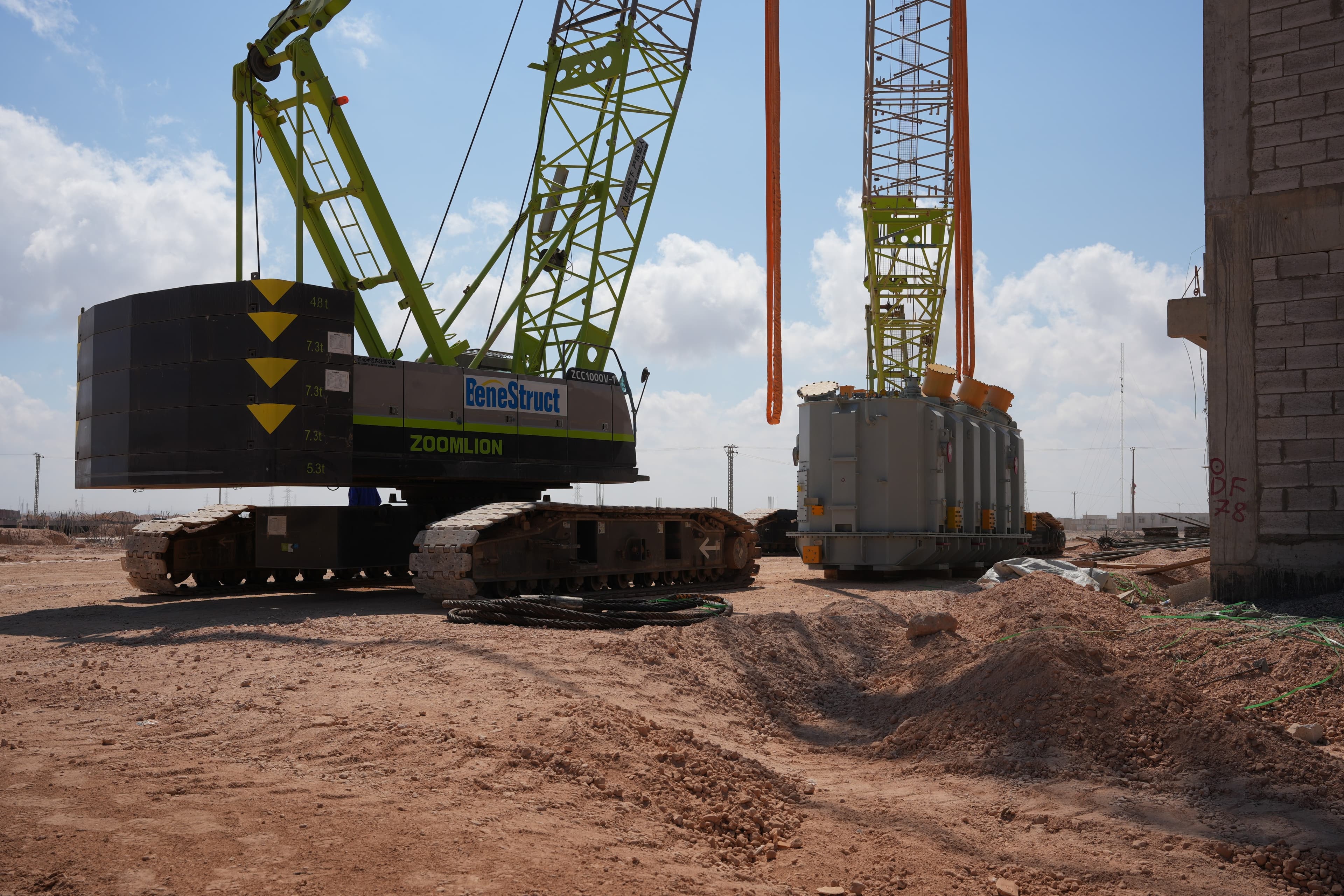 Heavy machinery hands over the baton: Major structural work draws to a close as teams pivot to interior finishing and utility installation across the site.