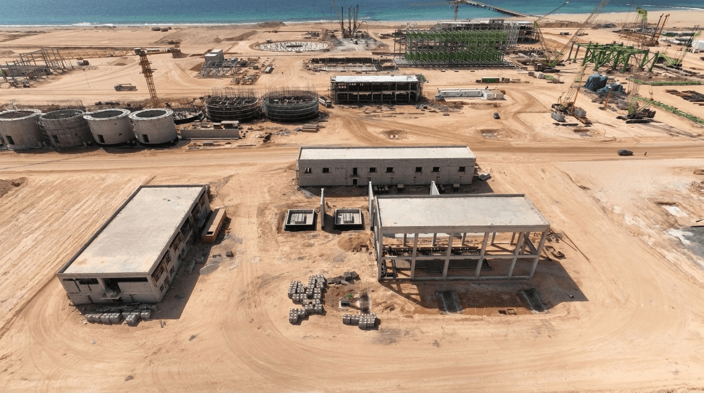 New electrical infrastructure and transformers at Zulfa Food Industries factory
