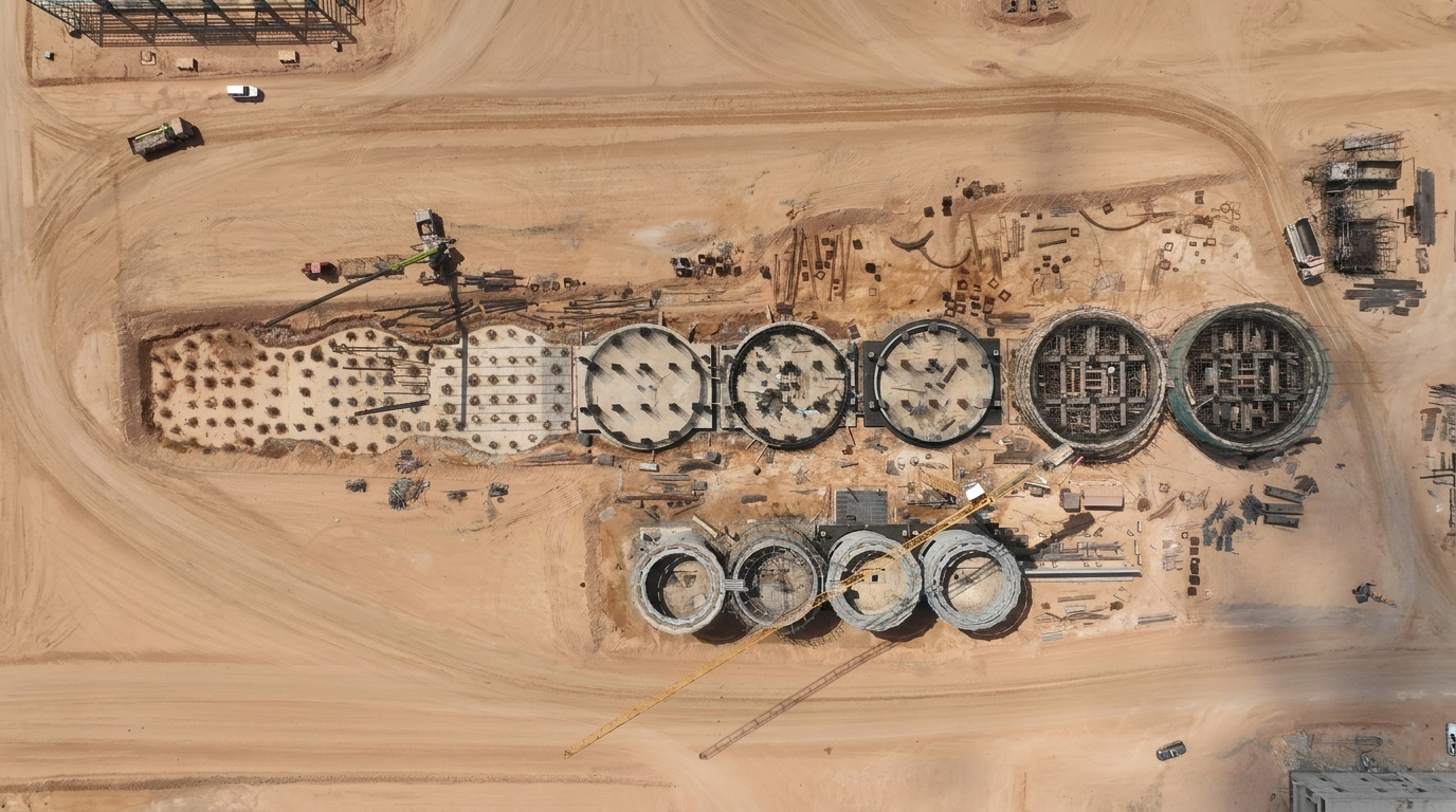 Primary Piling Work At Benghazi Steel Complex Completed